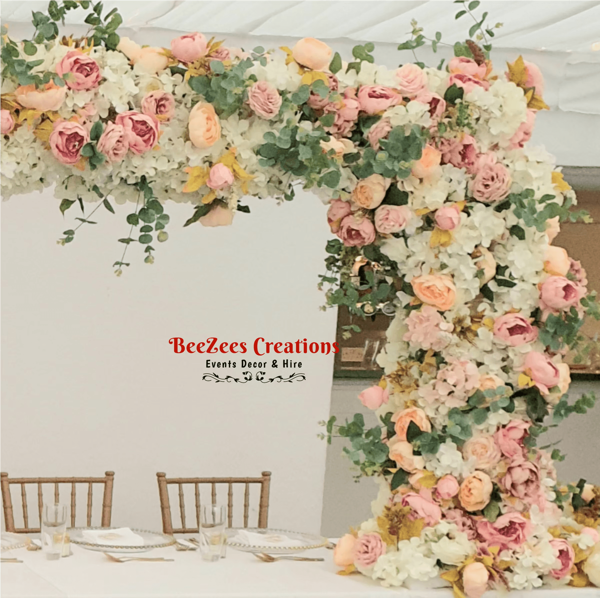 Beautiful event setup