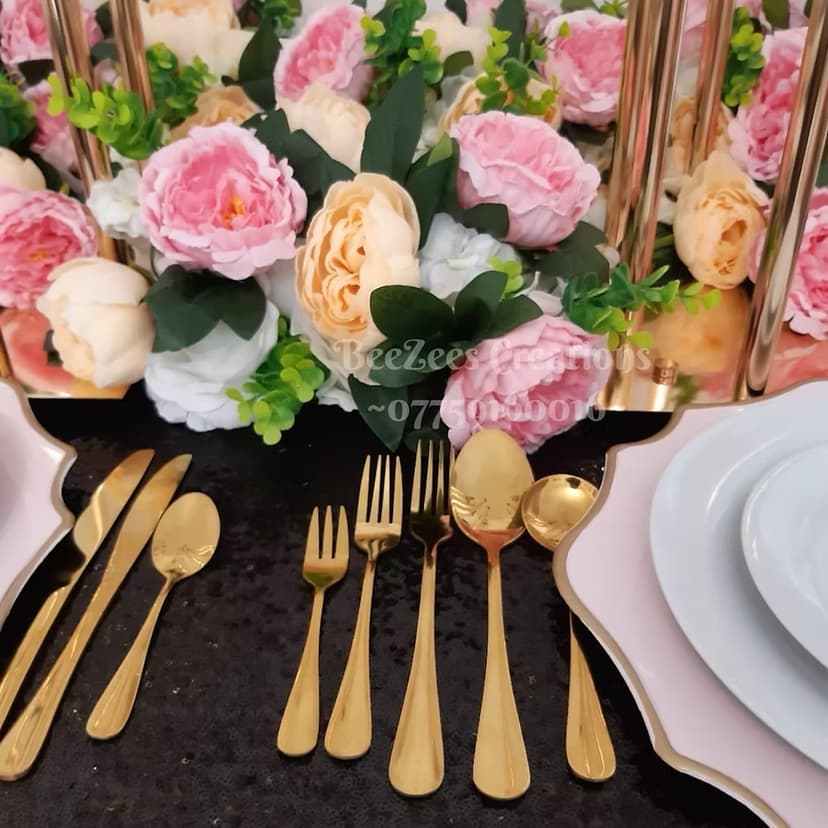 Gold Cutlery